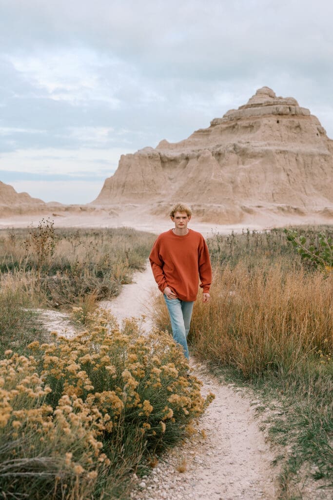 Badlands National Park Senior Photographer on film